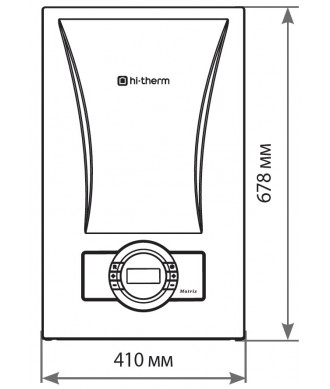 На фото Конденсаційний газовий котел Hi-Therm Matrix