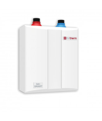На фото  Водонагрівач проточний електричний Hi-therm JET-SMART 3.5